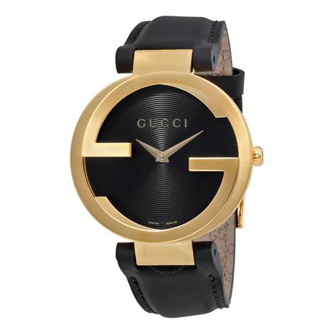 new gucci black dial watch